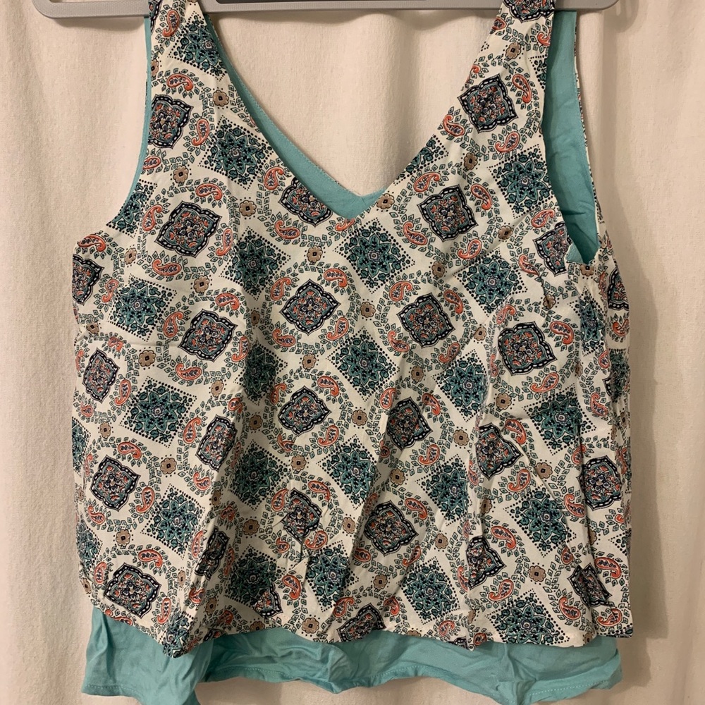 Hollister pattern tank top